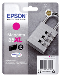 Inktcartridge Epson 35XL T3593 Rood