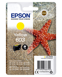 Inktcartridge Epson 603 T03U4 Geel