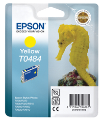 Inktcartridge Epson T0484 Geel