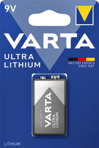 Batterij Varta Ultra Lithium 9Volt