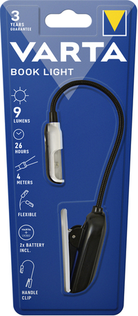 Zaklamp Varta Led Book Met 2X CR2032 Batterijen