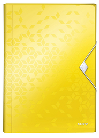 Projectmap Leitz Wow Voor A4 6 Vaks PP Geel