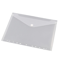 Enveloptas Europel A4 240X310MM 11-Gaats PP Transparant Wit