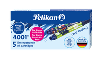 Inktpatroon Pelikan 4001 Voor Lamy Vulpen Blauw Doosje À 5 Stuks
