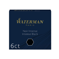 Inktpatroon Waterman Internationaal Zwart Pak À 6 Stuks
