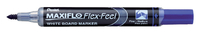 Viltstift Pentel MWL5SBF Maxiflo Whiteboard Rond 1.5-4.5MM Blauw