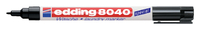 Wasgoedmarker Edding 8040 Rond 1MM Zwart