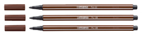 Viltstift Stabilo Pen 68/45 Medium Bruin