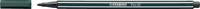 Viltstift Stabilo Pen 68/63 Medium Aardegroen