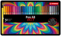 beginsel cijfer paar Viltstift Stabilo Pen 68 Blik À 30 Kleuren | Kantoorartikel | 633362 | Bruna
