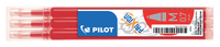 Rollerpenvulling Pilot Frixion Medium Rood Set À 3 Stuks