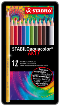 Kleurpotloden Stabilo Aquacolor 1612 Blik À 12 Kleuren