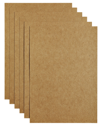 Kopieerpapier Papicolor A4 220GR 6Vel Kraft Bruin | 746321 | Bruna