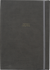 Notitieboek A5 Soft Cover Antraciet
