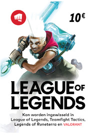 League Of Legends 10 Euro Digitale Cadeaukaart