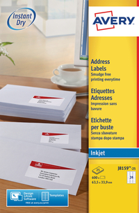 Kan worden berekend Pef verslag doen van Witte etiketten voor printers kopen? | Bruna