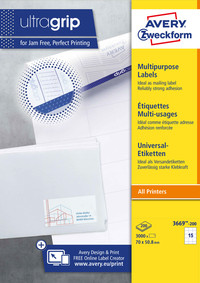 Kan worden berekend Pef verslag doen van Witte etiketten voor printers kopen? | Bruna
