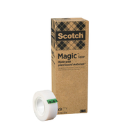 Plakband Scotch Magic 900 19MMX33M Onzichtbaar Mat