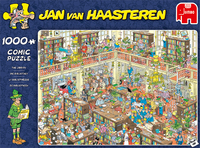 Jan Van Haasteren - De Bibliotheek (1000 Stukjes)