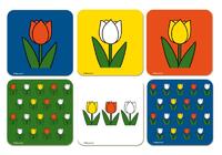 Onderzetters: Tulpen, Dick Bruna