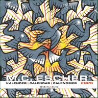 M.C. Escher maandkalender 2026