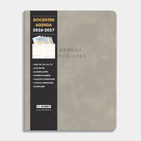 Docentenagenda 2026-2027 ±A4 Suedelook
