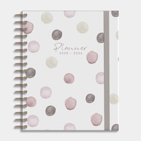Planner Luxe D2 25/26 Waterverf stippen