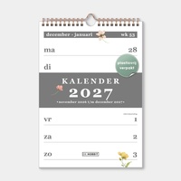 Spiraalkalender A4 D3 2027