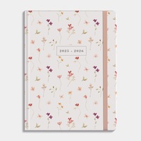 Agenda 18 maanden D1 25/26 Aquarel Bloemetjes