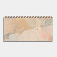 Bureauplanner Undated D2 25/26 Verfstructuur Aardetinten