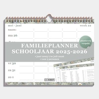 Fam. Planner Spiraal D1 25/26 Weidebloemen