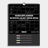 Fam. Plan. Markers D1 25/26 Zwart