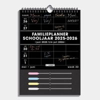 Fam. Plan. Markers D2 25/26 Zwart