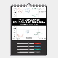 Fam. Plan. Markers D3 25/26 Zwart/Wit