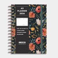 Planner 2026 A5 Vintage Bloemen