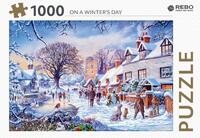 Rebo legpuzzel 1000 stukjes - On a winter's day