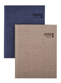 Agenda 2026 Brepols Ecotiming Kazar 7Dagen/2Pagina's Assorti