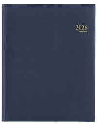 Agenda 2026 Brepols Concorde Lima 7Dagen/2Pagina's Blauw