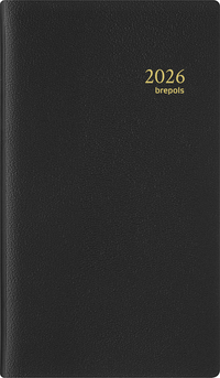 Agenda 2025 Brepols Plan-O-Rama Genova 1Maand/2Pagina's Assorti