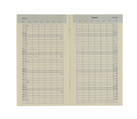 Agendavulling 2025 Brepols Plan-O-Rama 1Maand/2Pagina's