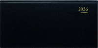 Agenda 2026 Brepols Breprint Lima 7Dagen/2Pagina's 14Maands Zwart