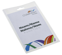 Badge - Pashouder Europel Gesloten 60X90MM