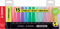 Markeerstift Stabilo Boss Original À 15 Stuks
