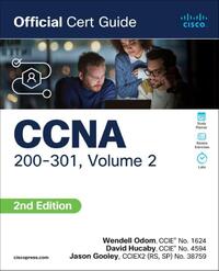 CCNA 200-301 Official Cert Guide, Volume 2