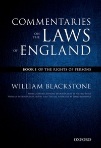 The Oxford Edition of Blackstone's: Commentaries on the Laws of England: Book I, II, III, and Ivpack