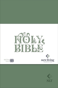 NLT Holy Bible, Sage Green Flexiback, Leather-Feel, Debossed Detailing, British Text, NLT New Living Translation, Flexiback, Standard size