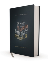 NIV, Teen Study Bible (For Life Issues You Face Every Day), Hardcover, Navy, Comfort Print