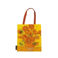Van Gogh, Sunflowers Canvas Bag, the Van Gogh Museum Collection by Paperblanks (Embellished Manuscripts Collection)