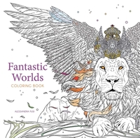 Fantastic Worlds Coloring Book