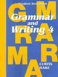 Grammar & Writing Student Workbook Grade 4